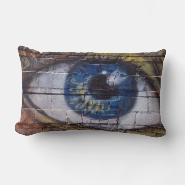The eye looks - lumbar cushion (Front)