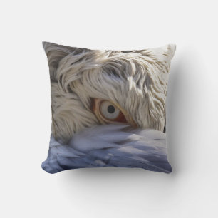 The Eye of a Pelican Cushion