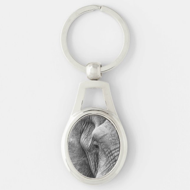 The eye of an elephant key ring (Front)
