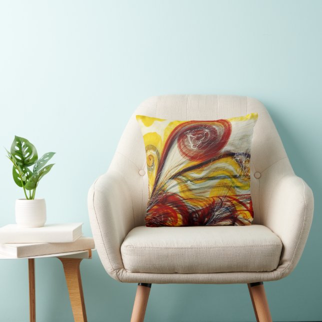 The Eye of God by Georgiana Houghton  Cushion (Chair)