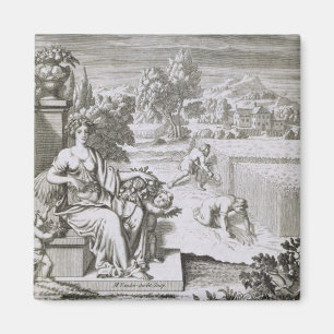 The Eye of God Watches the Harvest, illustration f Magnet