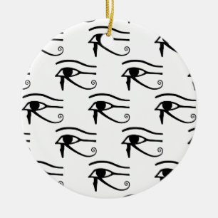 The Eye Of Horus Pattern Ceramic Tree Decoration
