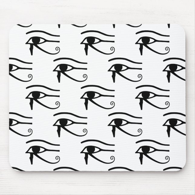 The Eye Of Horus Pattern Mouse Pad (Front)