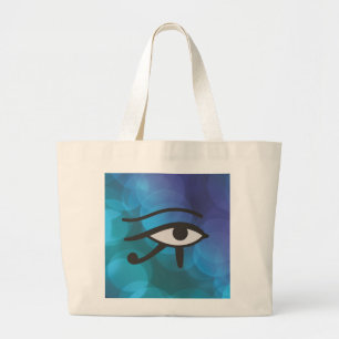 The Eye of Huros. Large Tote Bag