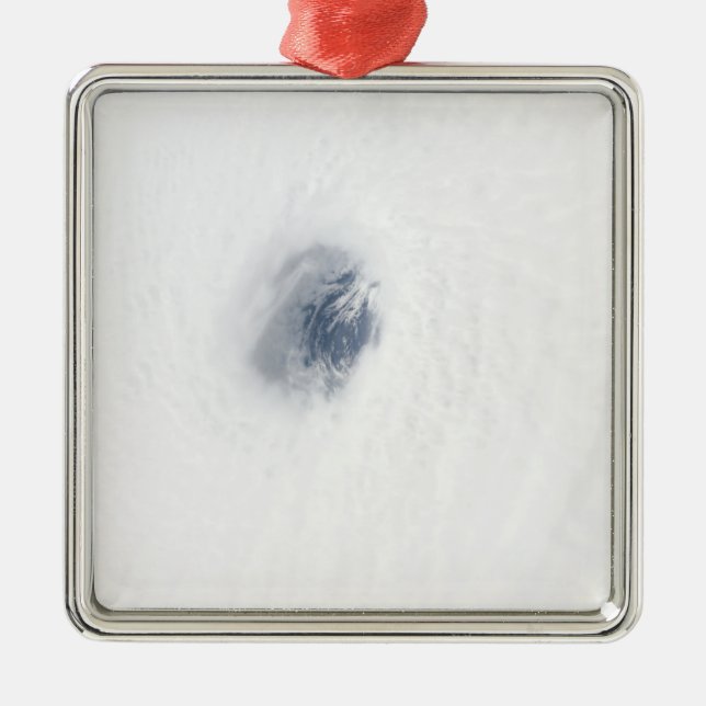 The eye of Hurricane Rita Metal Ornament (Front)