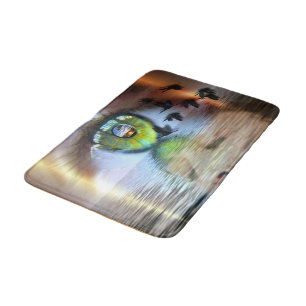 The Eye of the Beholder Bath Mat