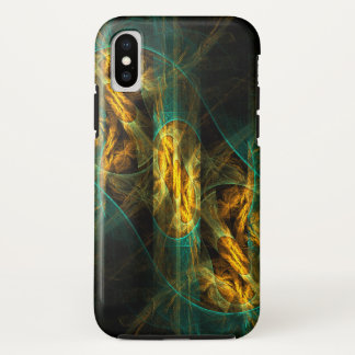 The Eye of the Jungle Abstract Art iPhone XS Case