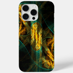 The Eye of the Jungle Abstract Art iPhone 15 Pro Max Case