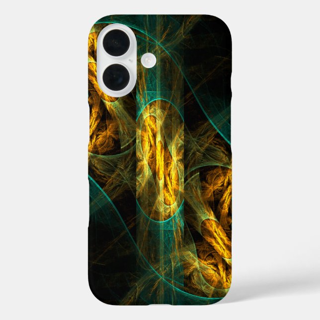 The Eye of the Jungle Abstract Art Case-Mate iPhone Case (Back)