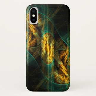 The Eye of the Jungle Abstract Art iPhone X Case