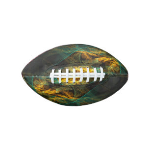 The Eye of the Jungle Abstract Art Football
