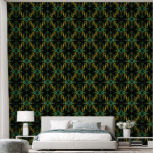 The Eye of the Jungle Abstract Art Wallpaper