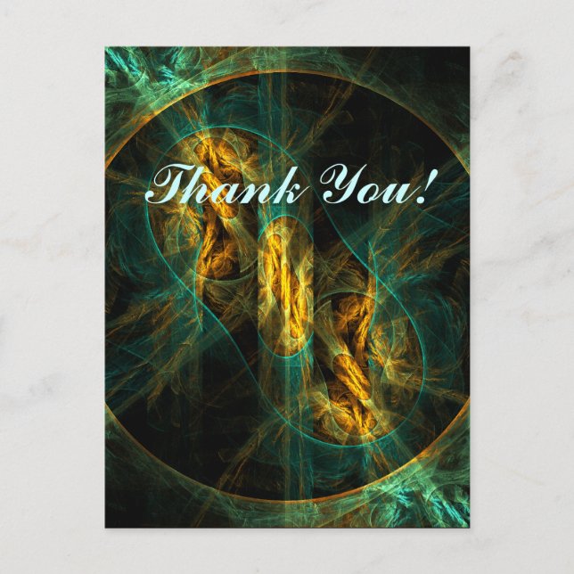 The Eye of the Jungle Thank You Postcard (Front)