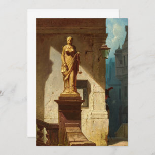 The Eye of the Law, Justice by Carl Spitzweg Thank You Card