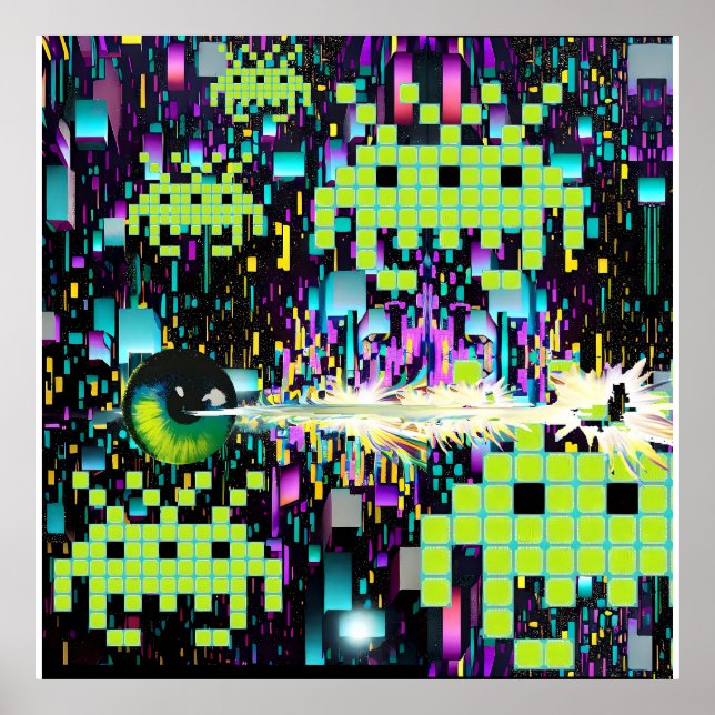 The Eyeball War of 2025 Poster (Front)