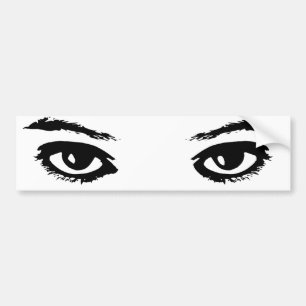 The Eyes Have It Bumper Sticker