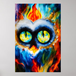 The eyes of the devil poster