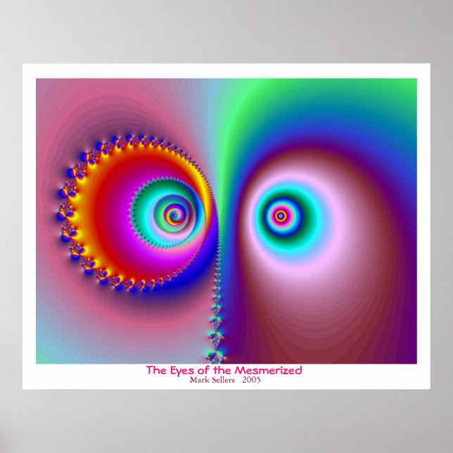 The Eyes of the Mesmerised Poster (Front)
