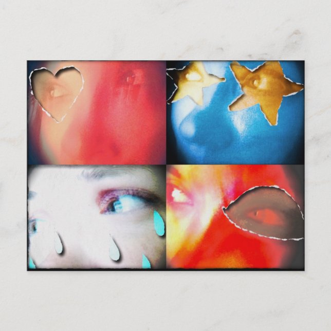 The Eyes Tell All Postcard (Front)