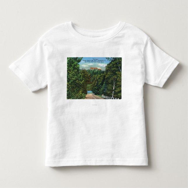 The Eyrie, John D Rockefeller Jr Home Toddler T-Shirt (Front)