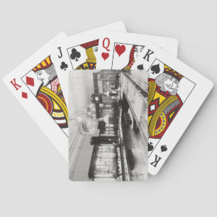 The Faberge Emporium (b/w photo) Playing Cards