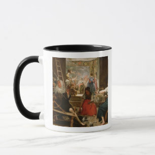 The Fable of Arachne, or The Spinners, c.1657 (oil Mug