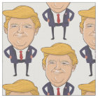 The fabric is fun with President Donald Trump.