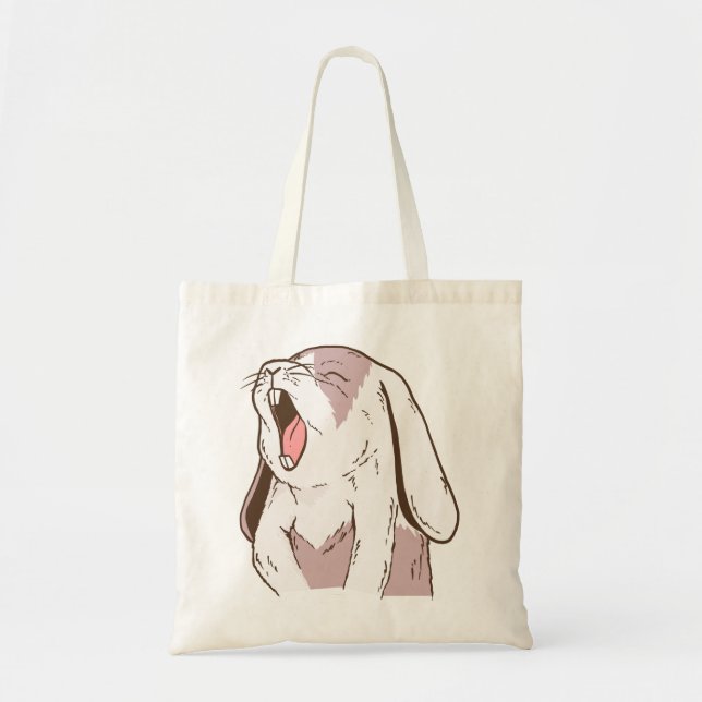 The Fabulous Rabbit Tote Bag (Front)
