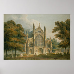 The Facade from the North-West Poster