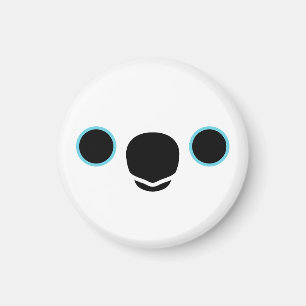 The face of a Blue-eyed cockatoo Magnet