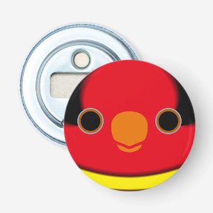 The face of a Duchess lorikeet Bottle Opener