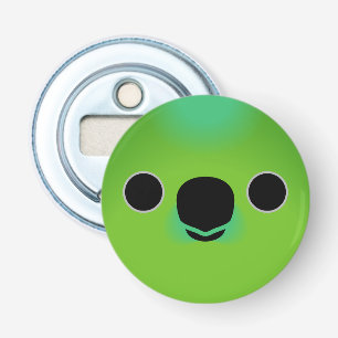 The face of a Finsch's pygmy parrot Bottle Opener