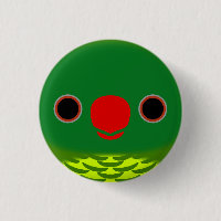The face of a Scaly-breasted lorikeet