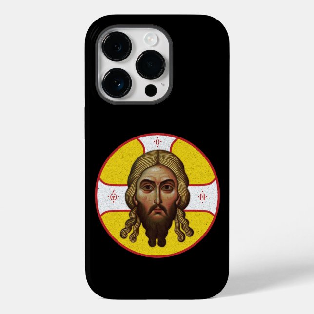The Face Of Christ Orthodox Icon Case-Mate iPhone Case (Back)