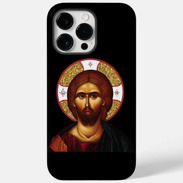 The Face Of Holy Christ Icon Case-Mate iPhone Case (Back)