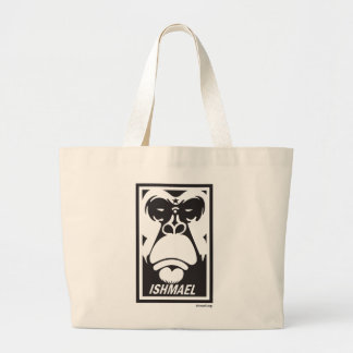 The Face of Ishmael Large Tote Bag
