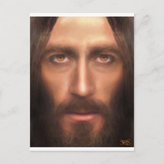 The face of Jesus Postcard