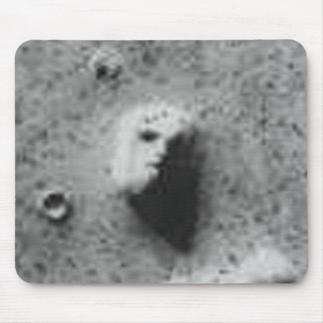 The FACE On MARS-_-Cydonia Mensae Mouse Pad (Front)