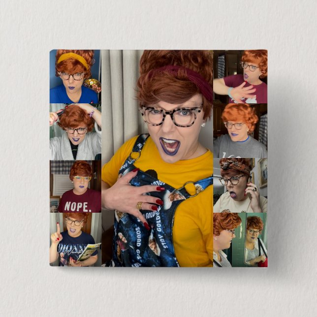 The Faces of Pammy Button (Front)