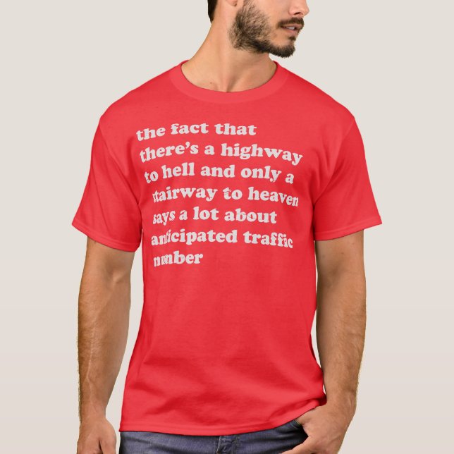 The Fact funny sarcasm T-Shirt (Front)