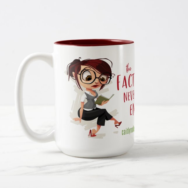 The Factor Never Ends Mug (Left)