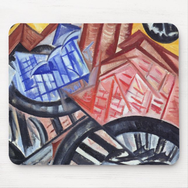 The Factory and the Bridge Mouse Pad (Front)