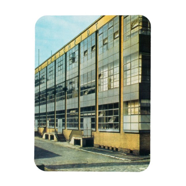 The Fagus Shoe Factory, designed by Walter Gropius Magnet (Vertical)