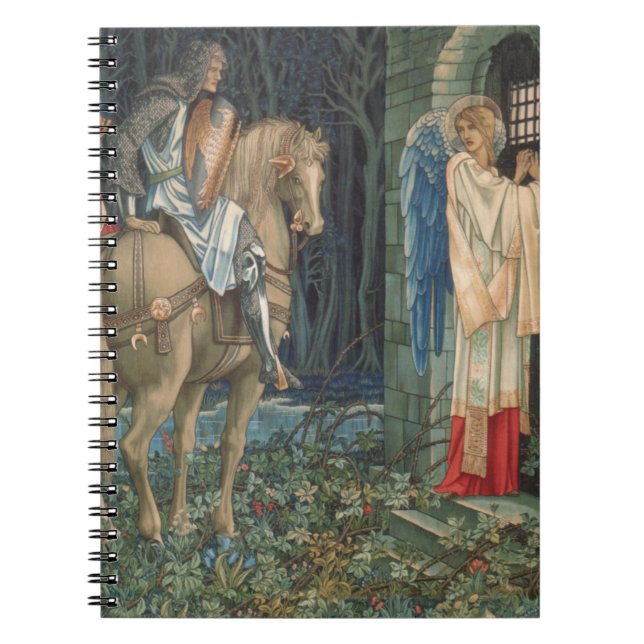 The Failure of Sir Gawain William Morris Tapestry Notebook (Front)