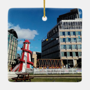 The fair, city centre ceramic ornament