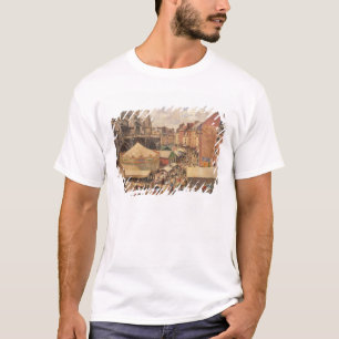 The Fair in Dieppe, Sunny Morning, 1901 T-Shirt
