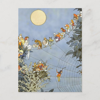 “ The Fairies Birthday” by Heath Robinson Postcard