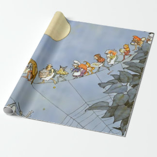 “ The Fairies Birthday” by Heath Robinson Wrapping Paper