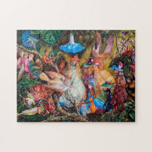 The Fairies' Favourite, John Anster Fitzgerald Jigsaw Puzzle