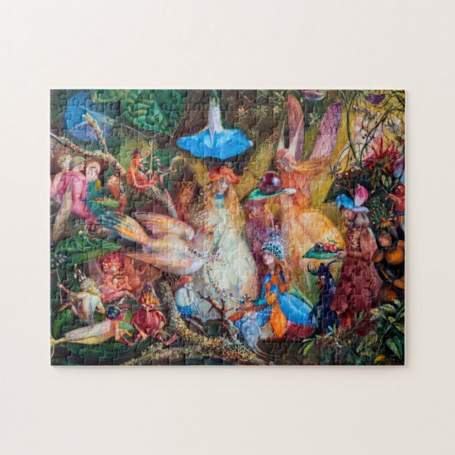 The Fairies' Favourite, John Anster Fitzgerald Jigsaw Puzzle (Horizontal)